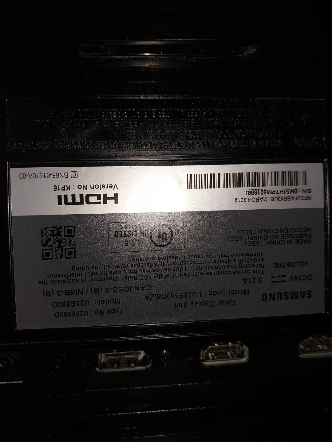 Samsung U28E590D 28" UHD Monitor - photo 3