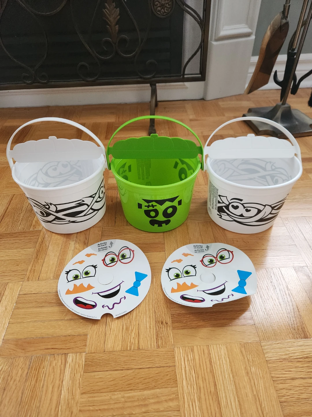Viral McDonald's Halloween Treat Buckets (Set of 3)