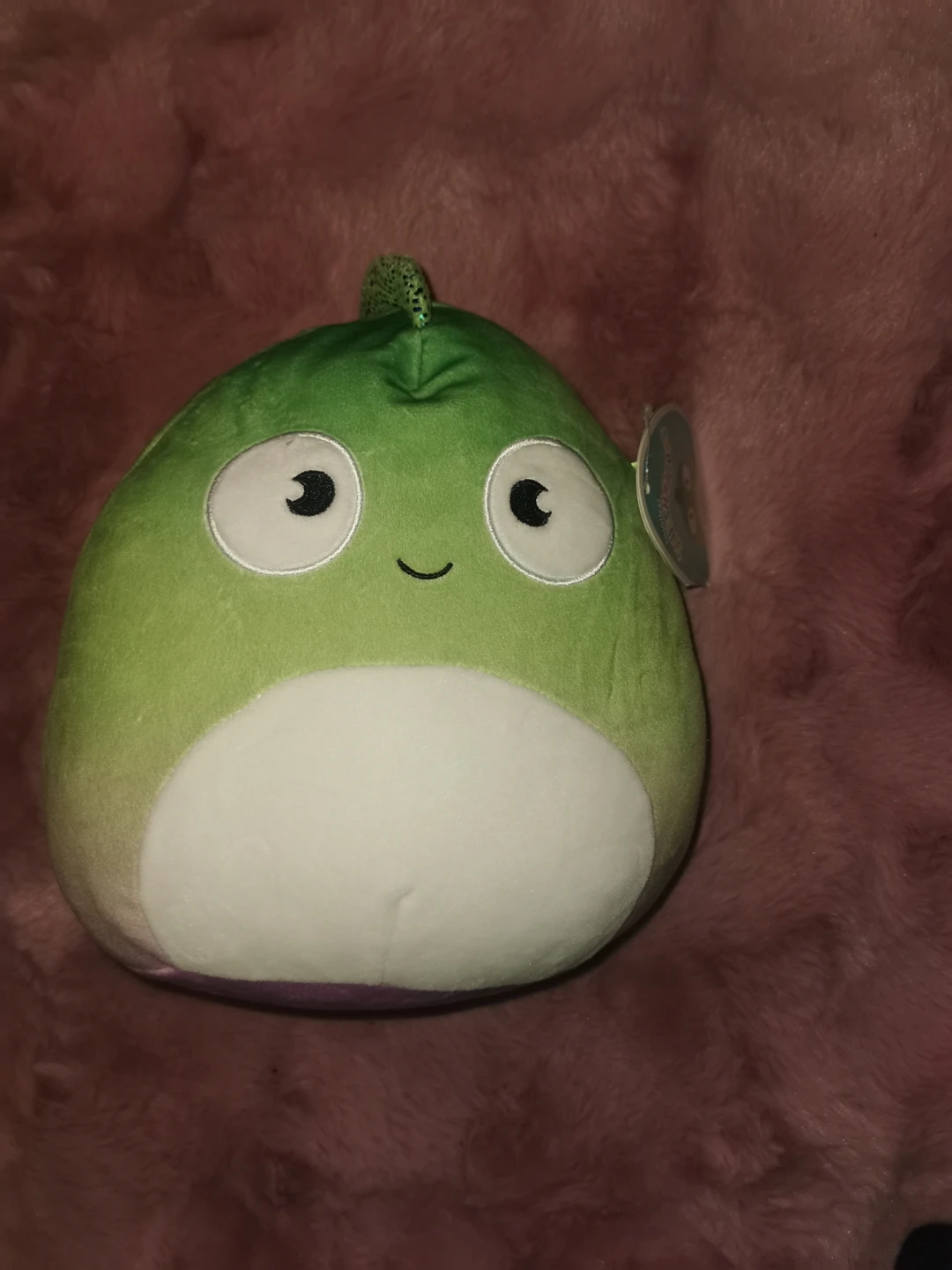 Squishmallow Green Dinosaur Backpack and plush - photo 2