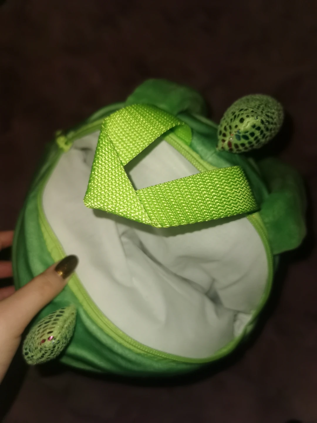 Squishmallow Green Dinosaur Backpack and plush - photo 4