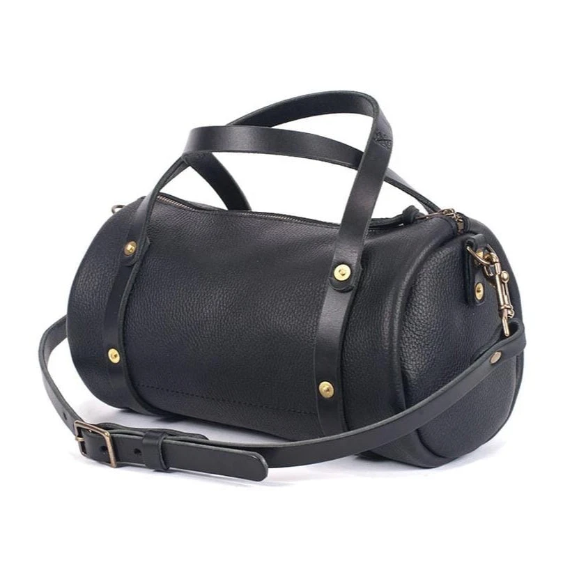 Go Forth Goods - Jane Leather Crossbody - Black - photo 5