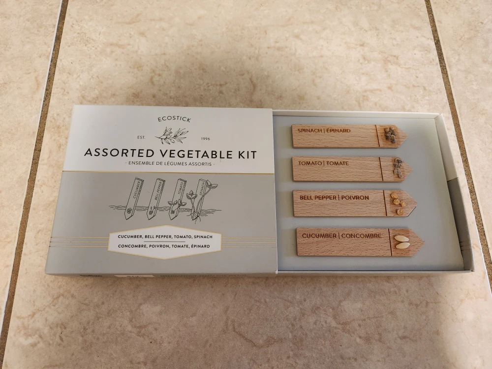 Ecostick Assorted Vegetable Kit - New 🥕