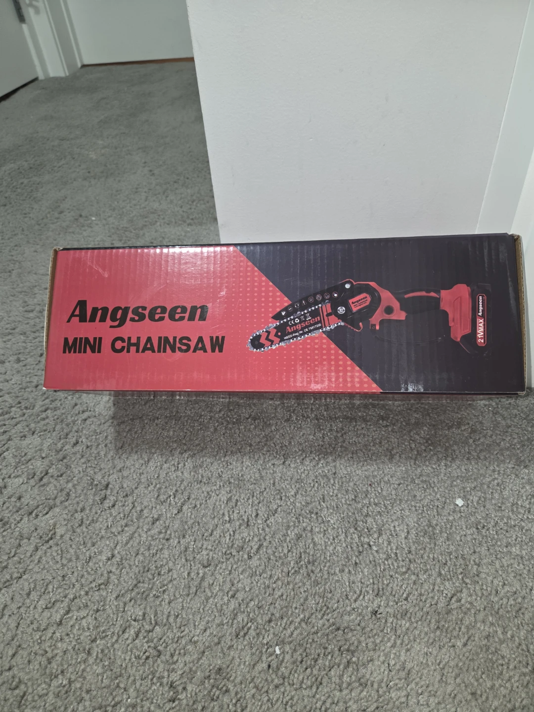 Angseen 6-Inch Mini Chainsaw - New in Box!
