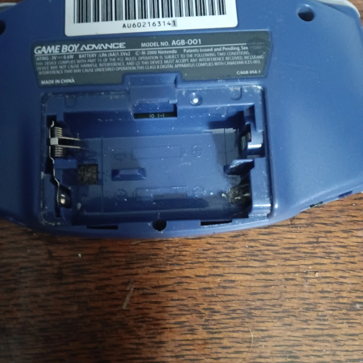 Nintendo Game Boy Advance - Blue - photo 3