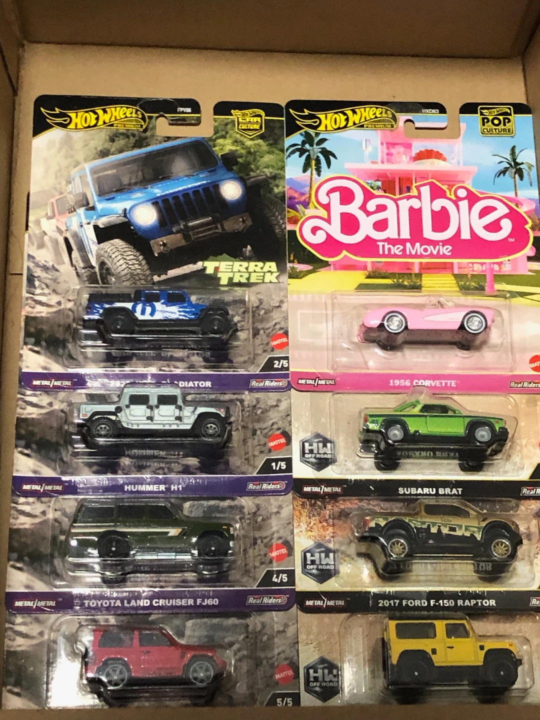 Hot Wheels Premium Die-Cast Cars - Assorted Models
