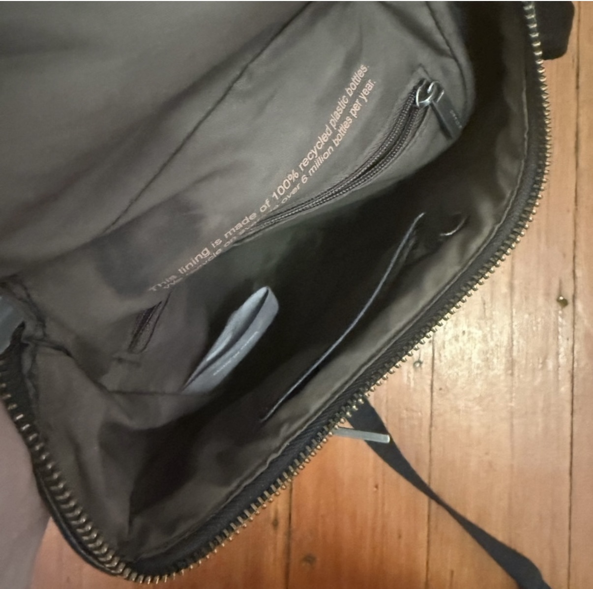 Matt & Nat Black Faux Leather Mini Backpack - photo 3