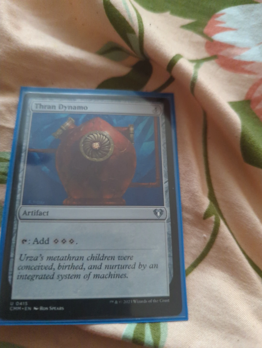 Magic the Gathering Thran Dynamo Card