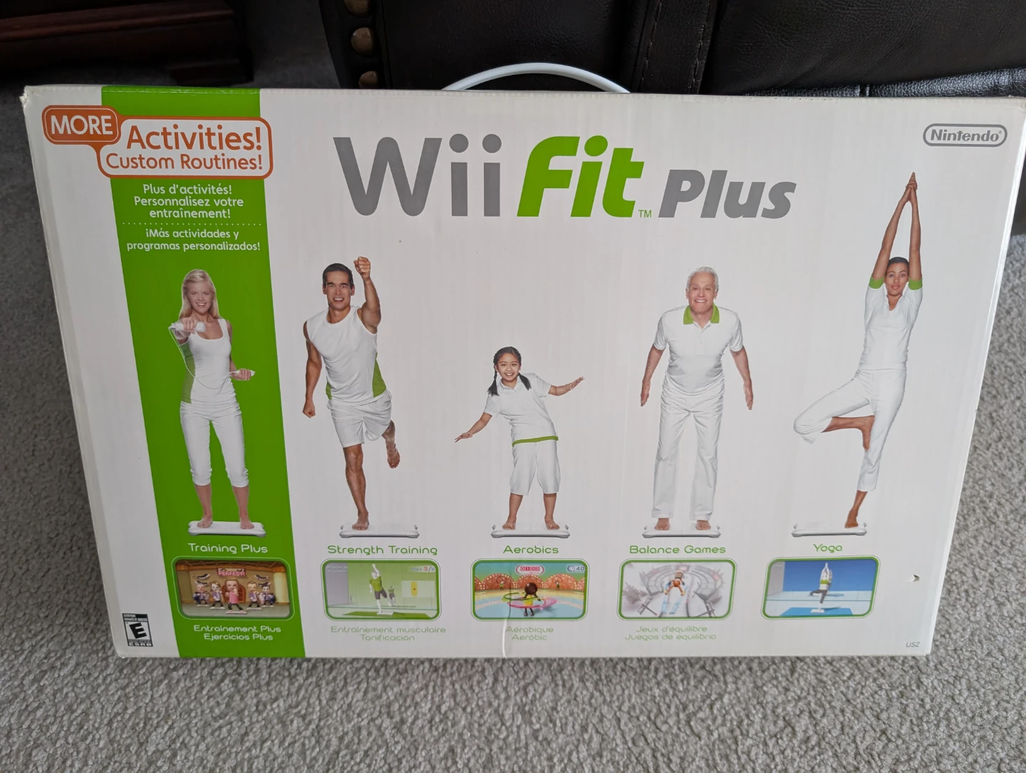 Nintendo Wii Fit Plus Board and Game - photo 2