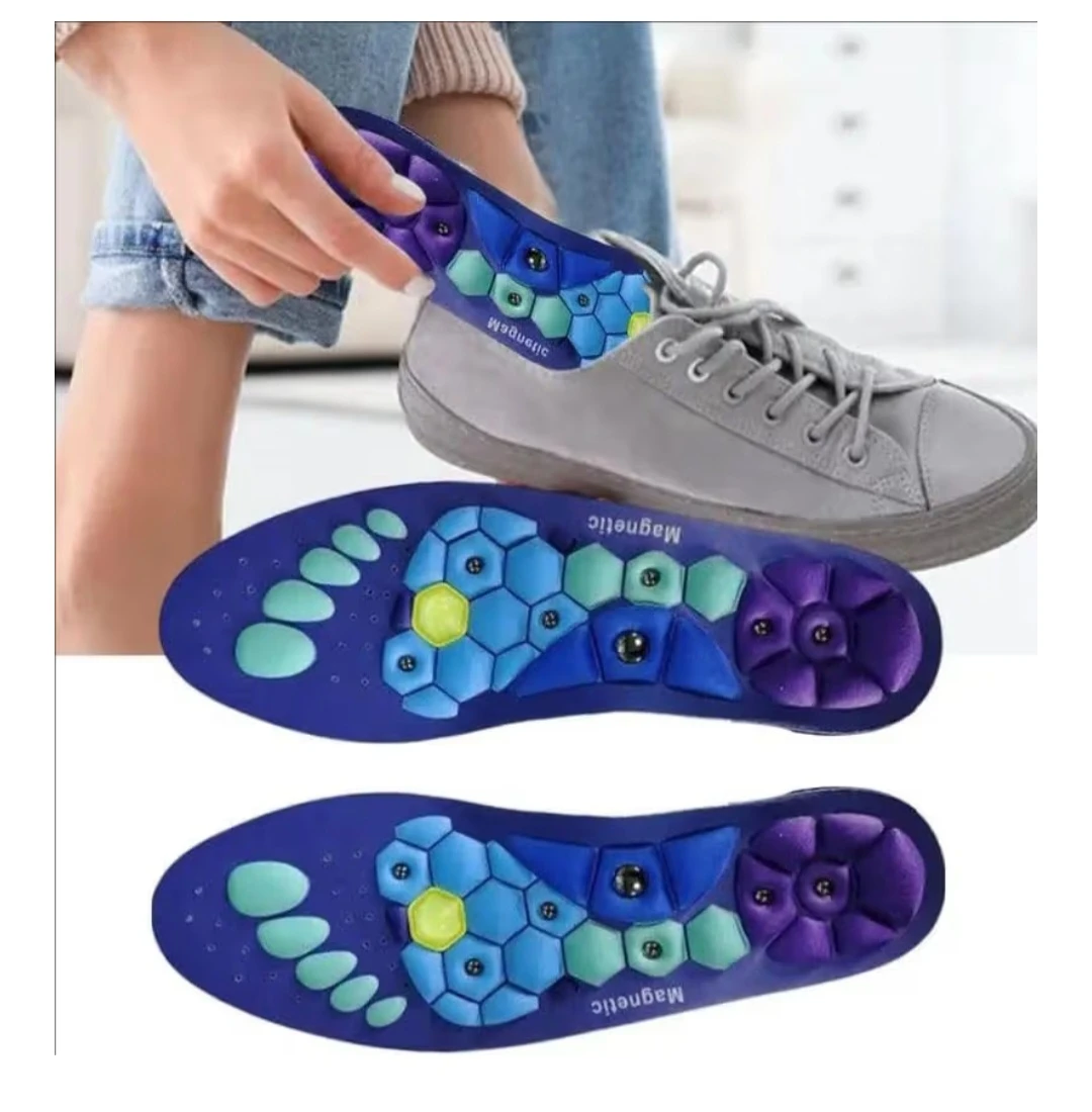 Medium-Magnetic Therapy Massage Insoles