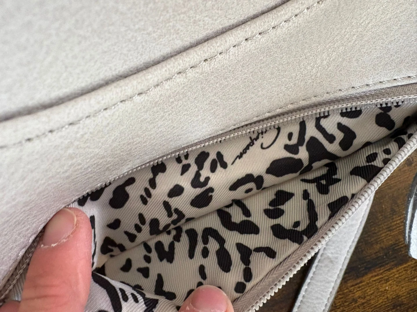 Jessica Simpson Grey Purse - photo 3