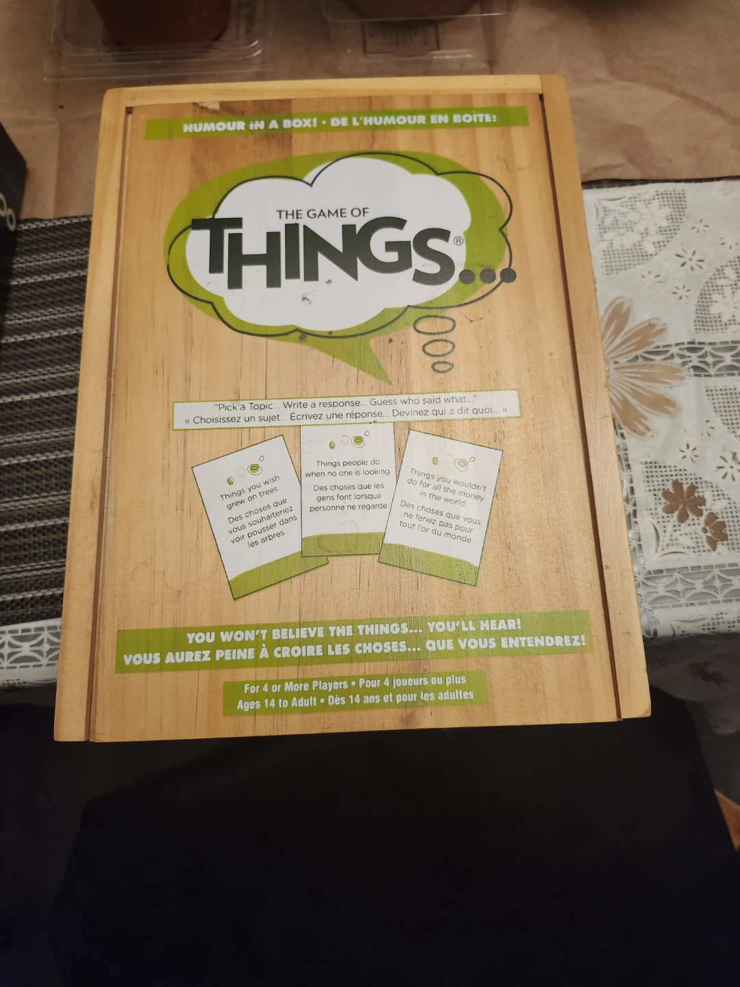 The Game of THINGS... Board Game