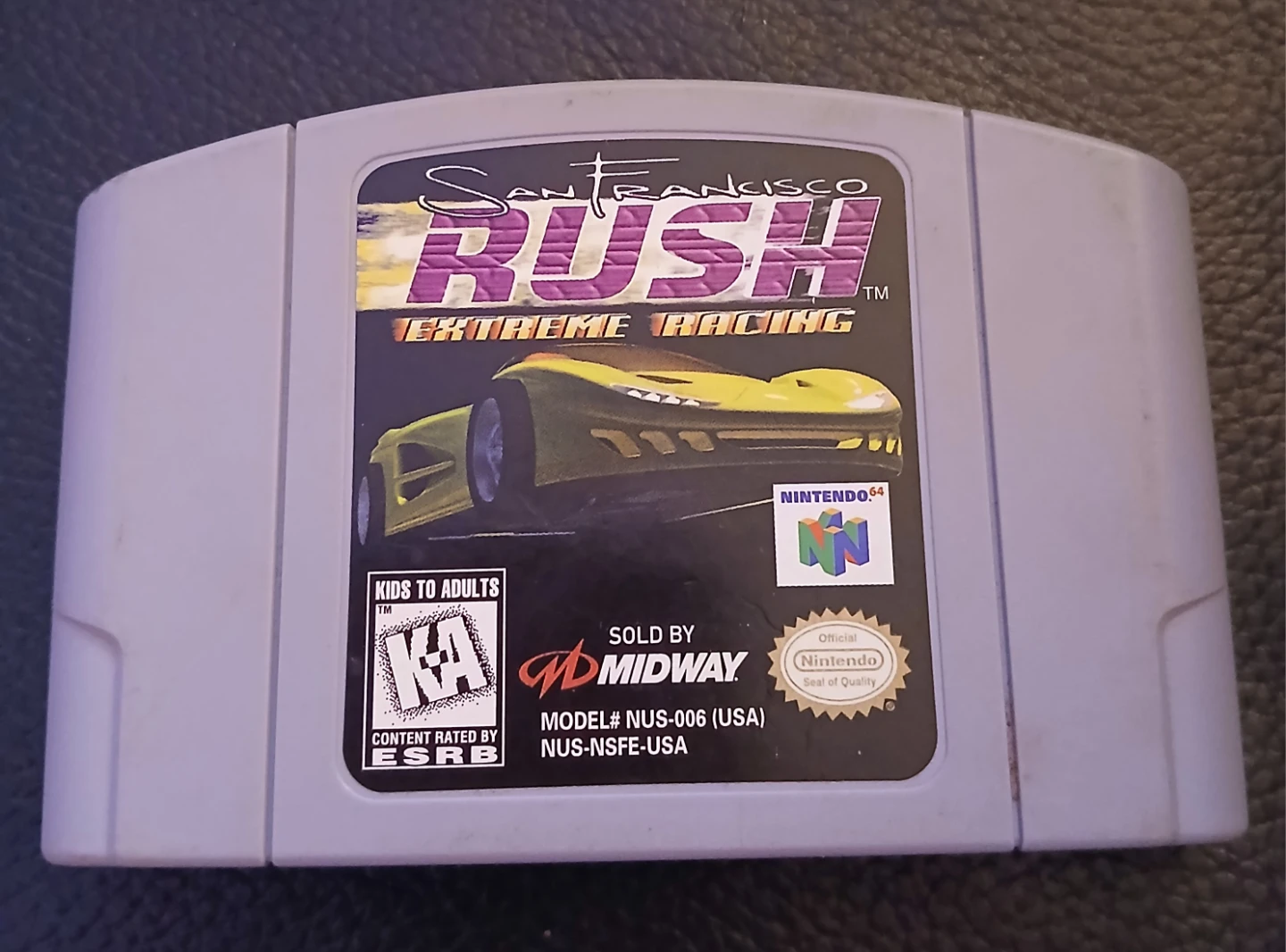 San Francisco Rush: Extreme Racing N64 Game