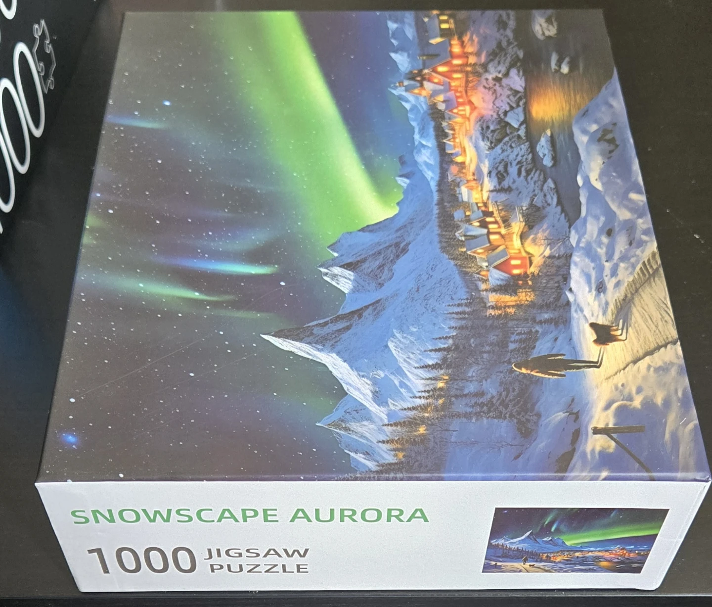 Eohity Snowscape Aurora 1000 Piece Jigsaw Puzzle - photo 2
