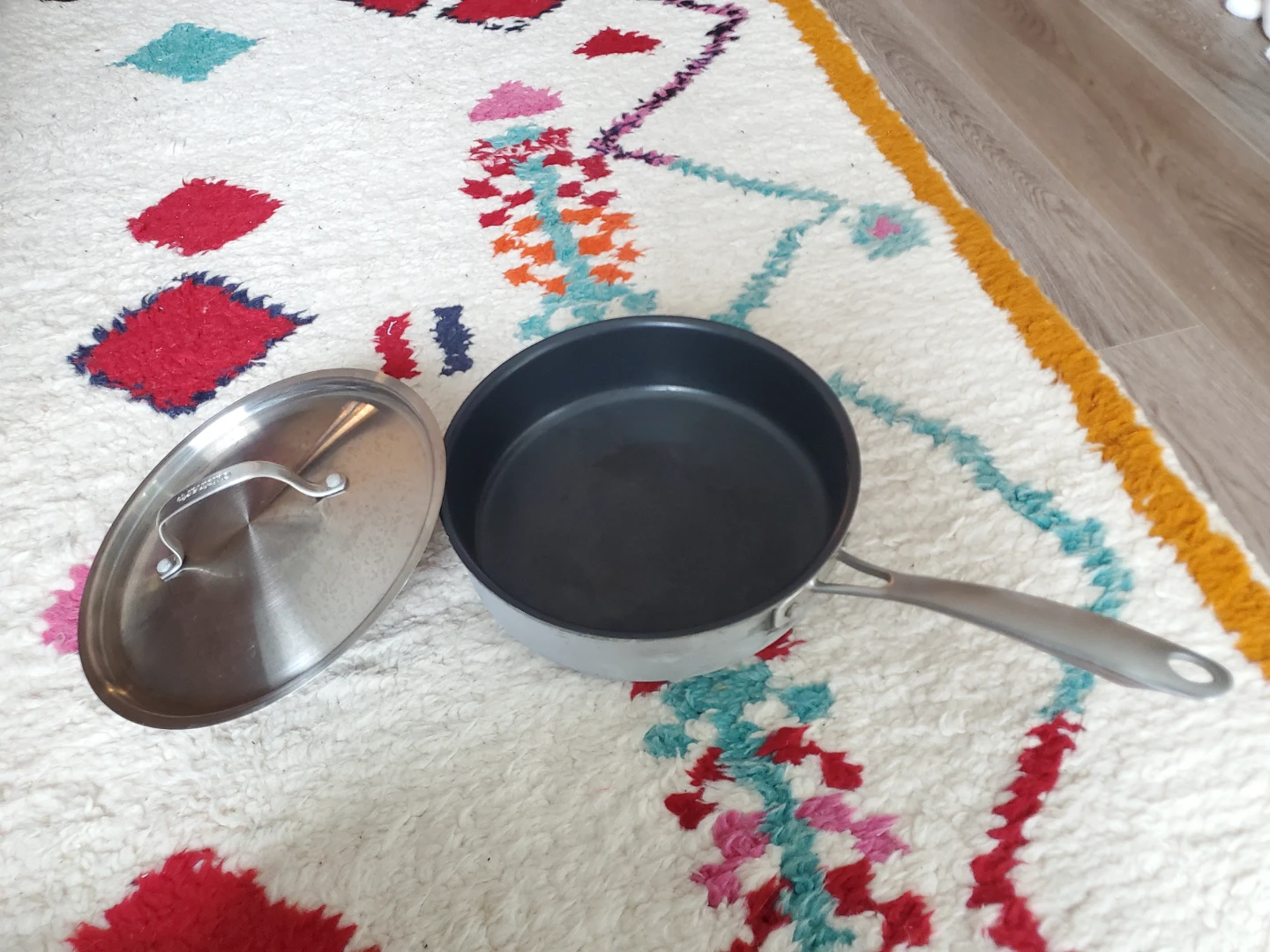 4-piece Cuisinart Non-Stick GreenGourmet Pan Set - Teflon FREE - photo 3