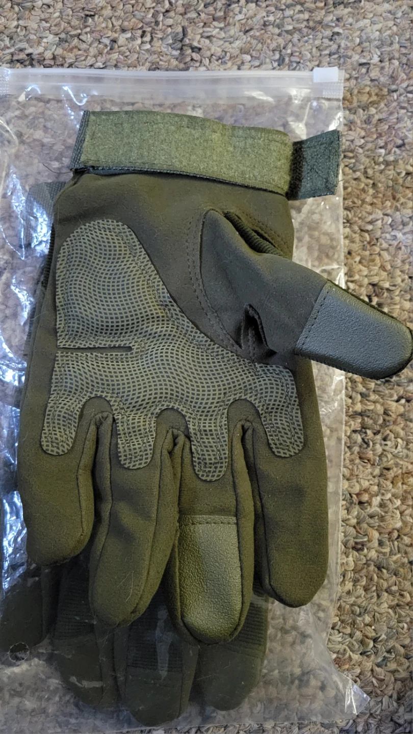 Green Tactical Gloves - XL 🥕 - photo 3