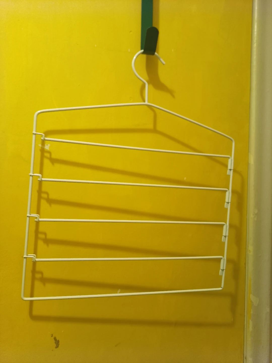 White Pants Hanger