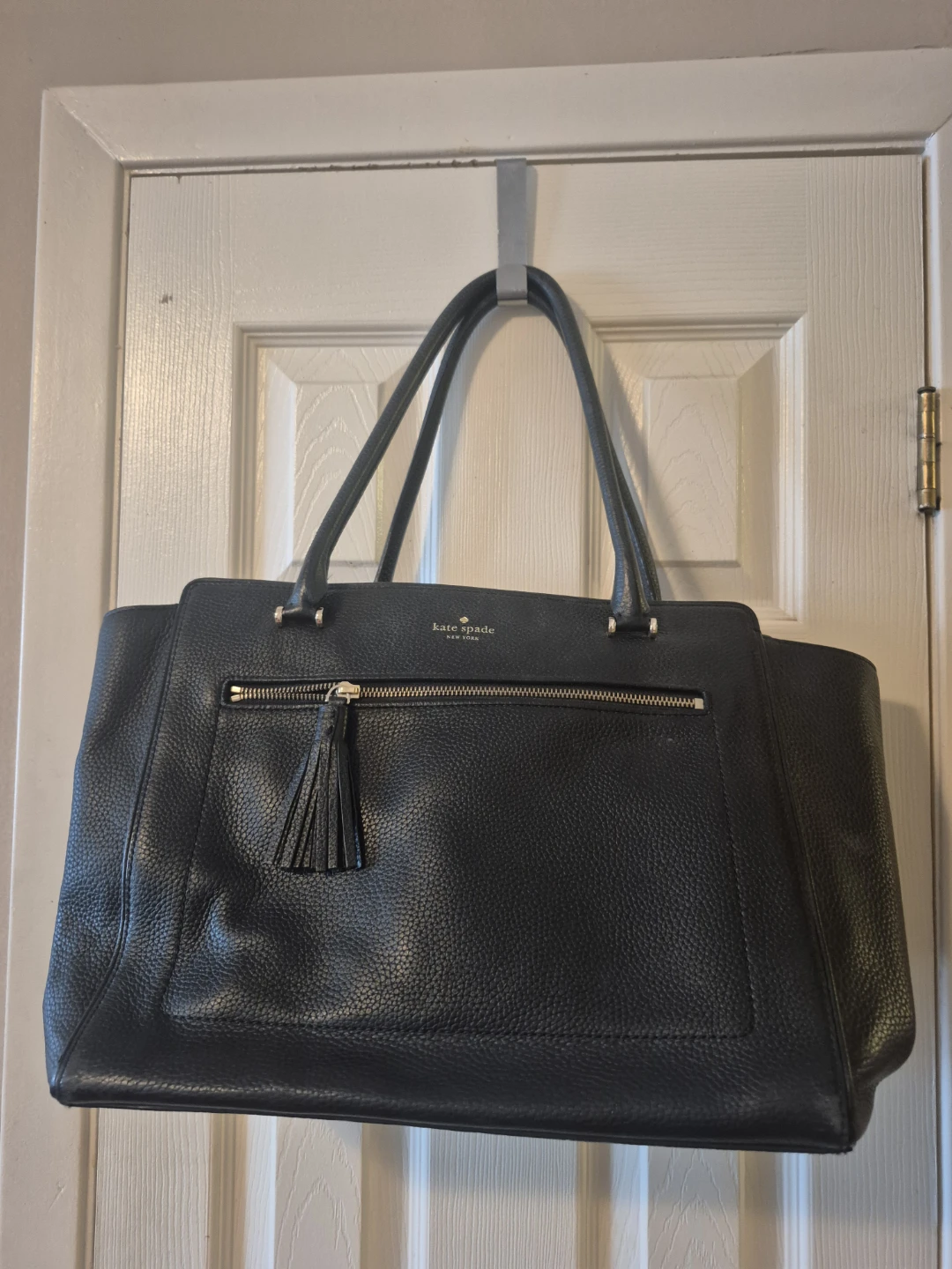 Kate Spade Black Leather Tote Bag - photo 2