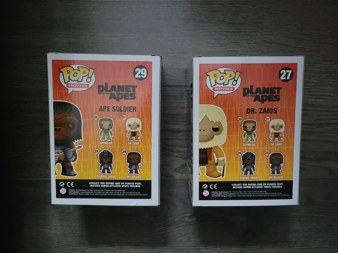Funko Pop! Movies Planet of the Apes - Ape Soldier & Dr. Zaius - photo 3