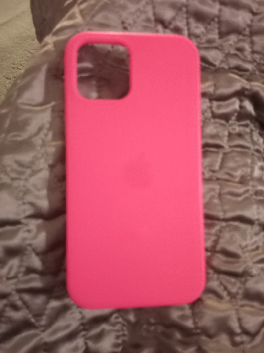 Apple iPhone 12 pro Pink Silicone Case