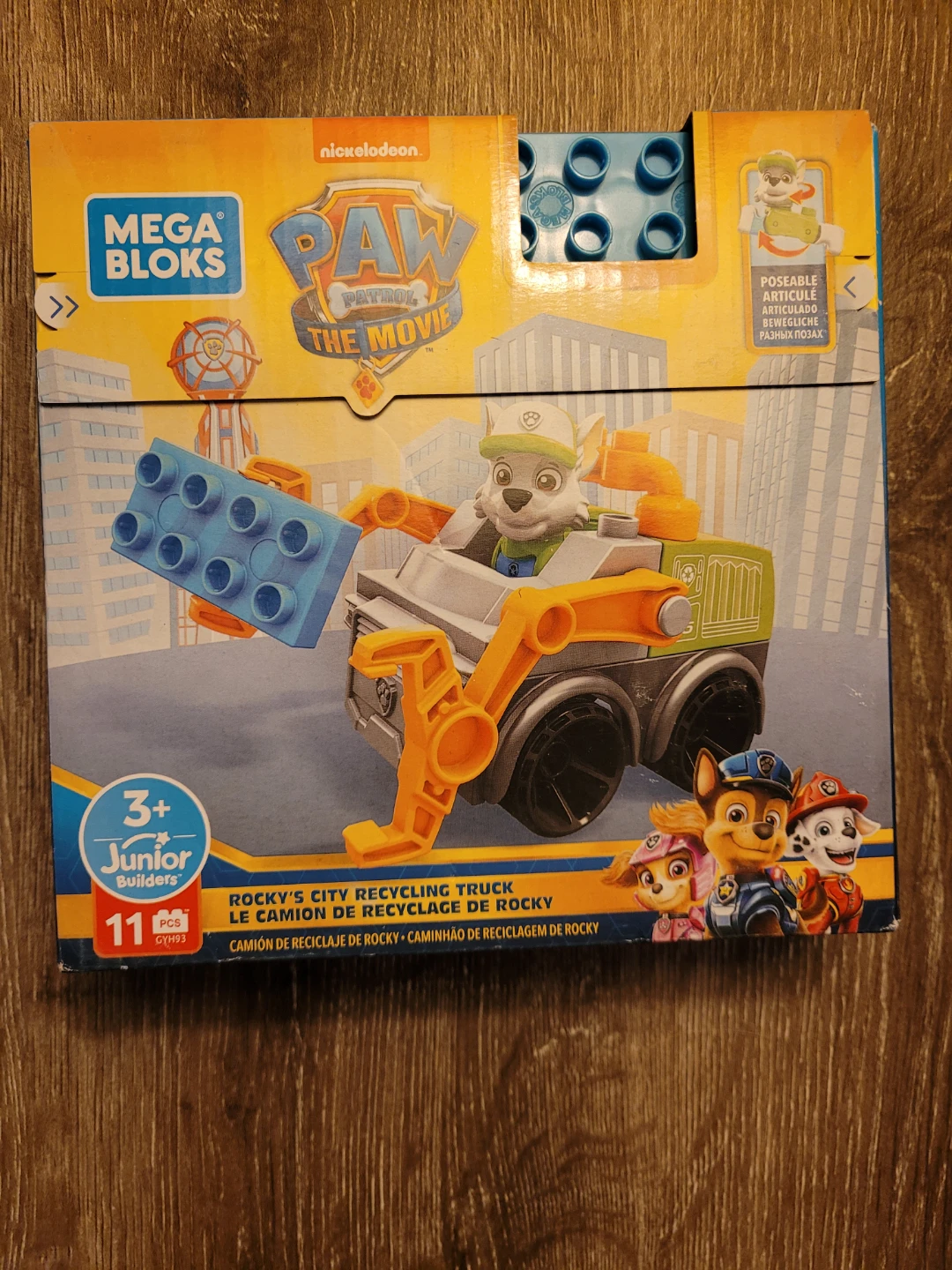 Mega Bloks Paw Patrol Rocky's Recycling Truck