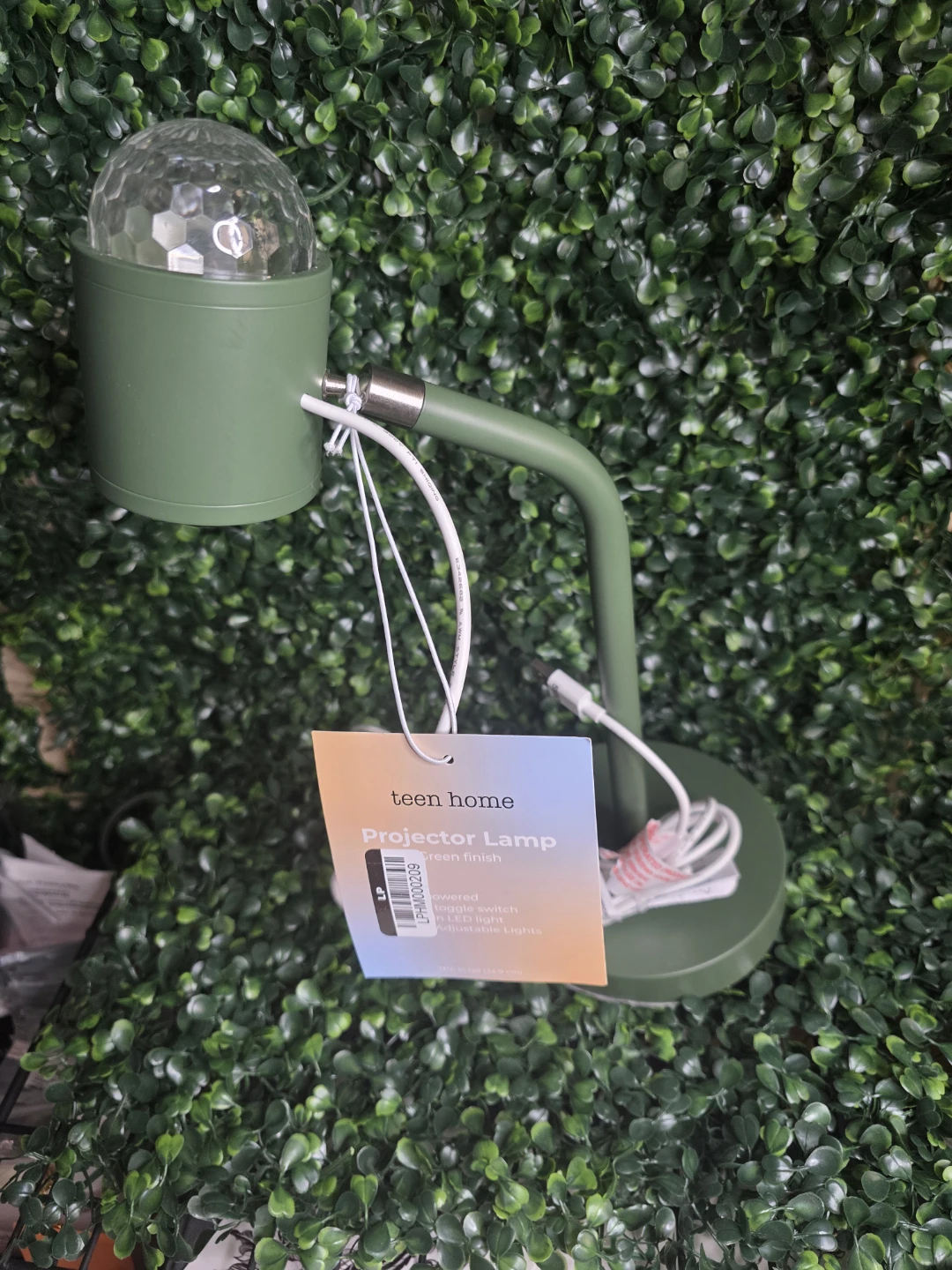 Teen Home Projector Lamp Green Teen Finish