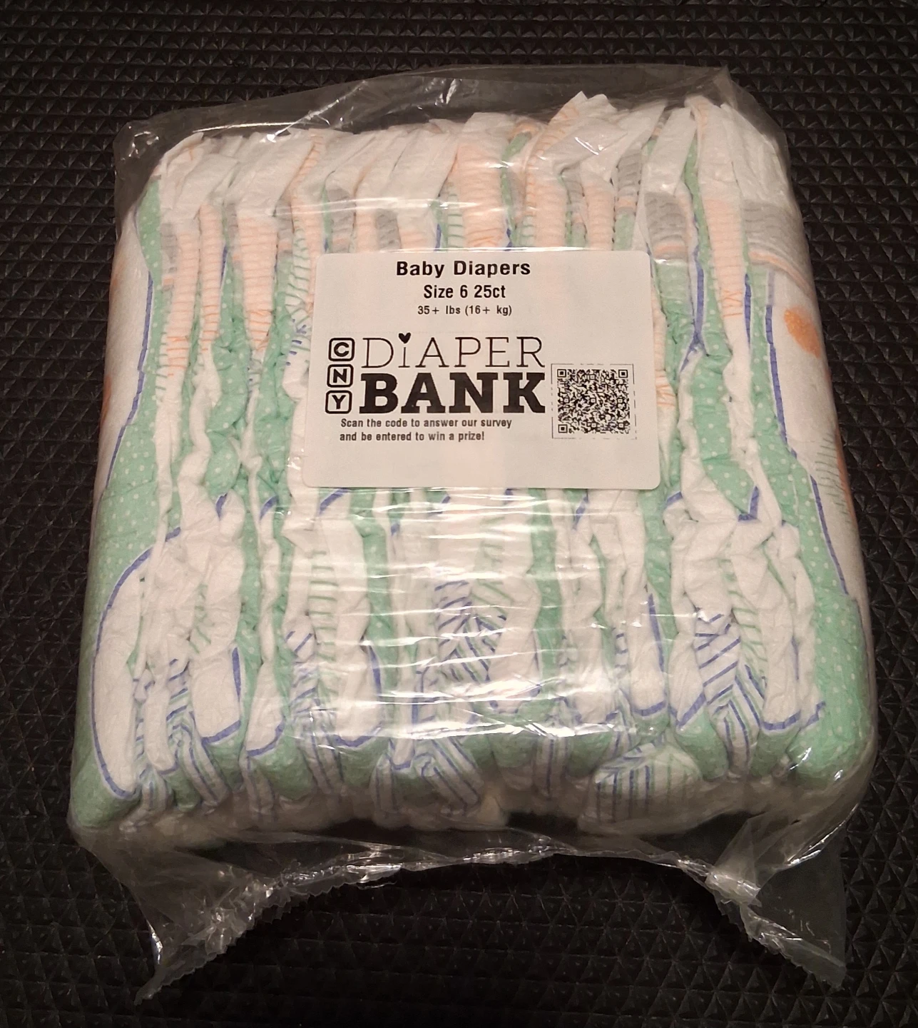 Diaper Bank Baby Diapers Size 6 - 25ct
