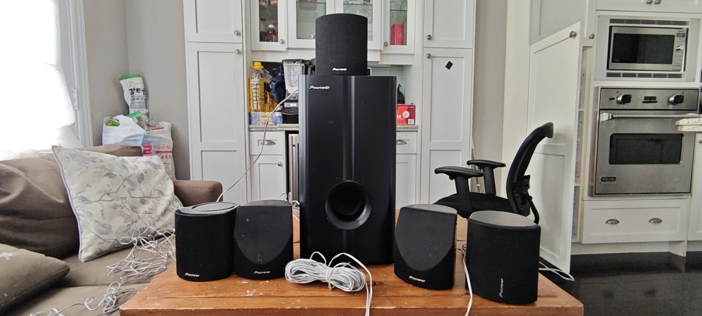 Pioneer 5.1 Channel Home Theater Speaker System
