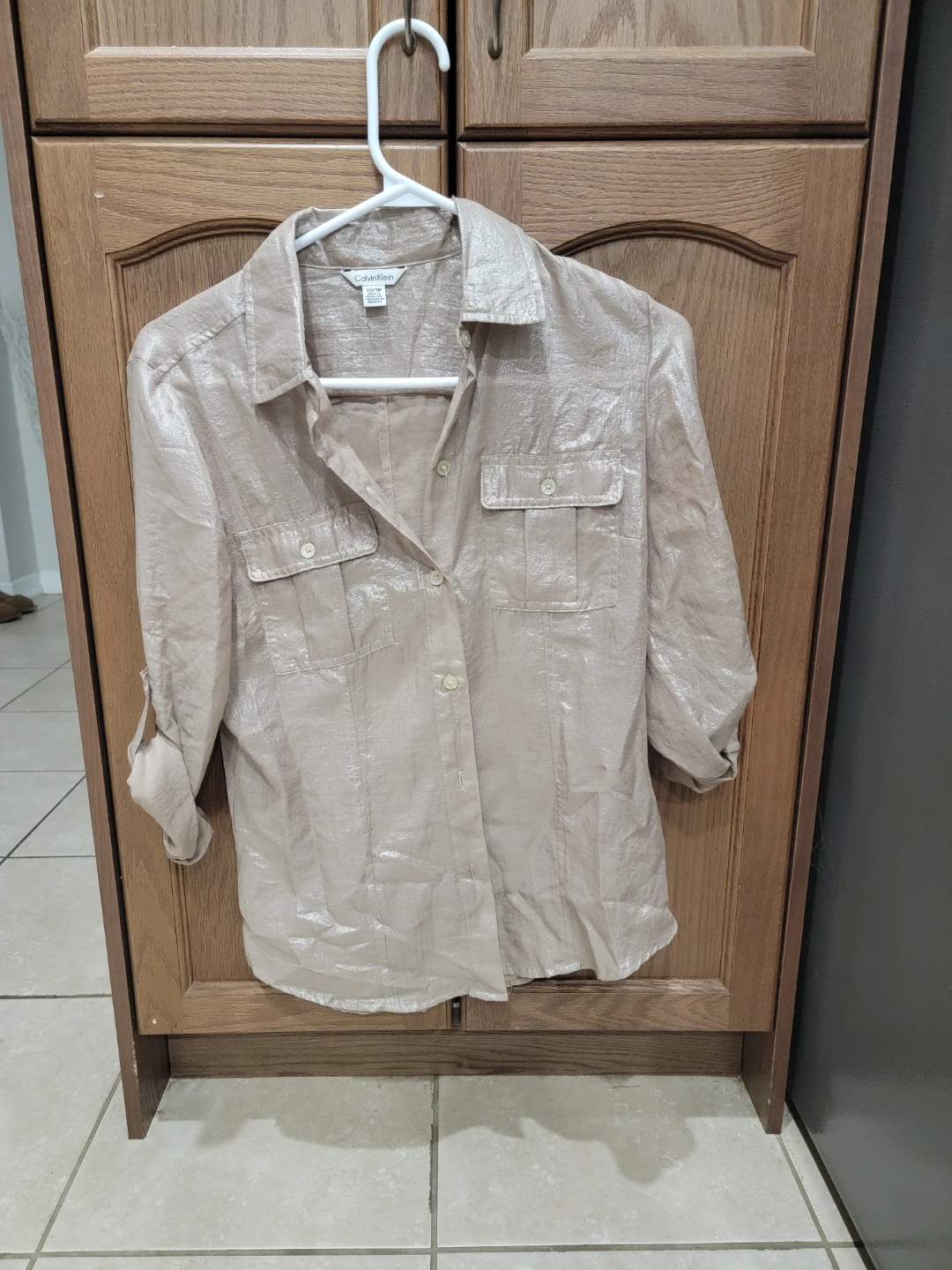 Calvin Klein Women's Button-Up Shirt