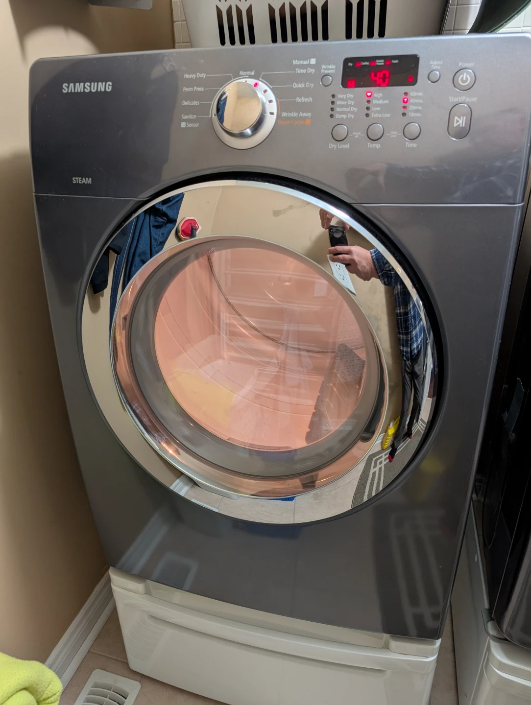 Samsung Front Load Washing Machine and Dryer Set - photo 2