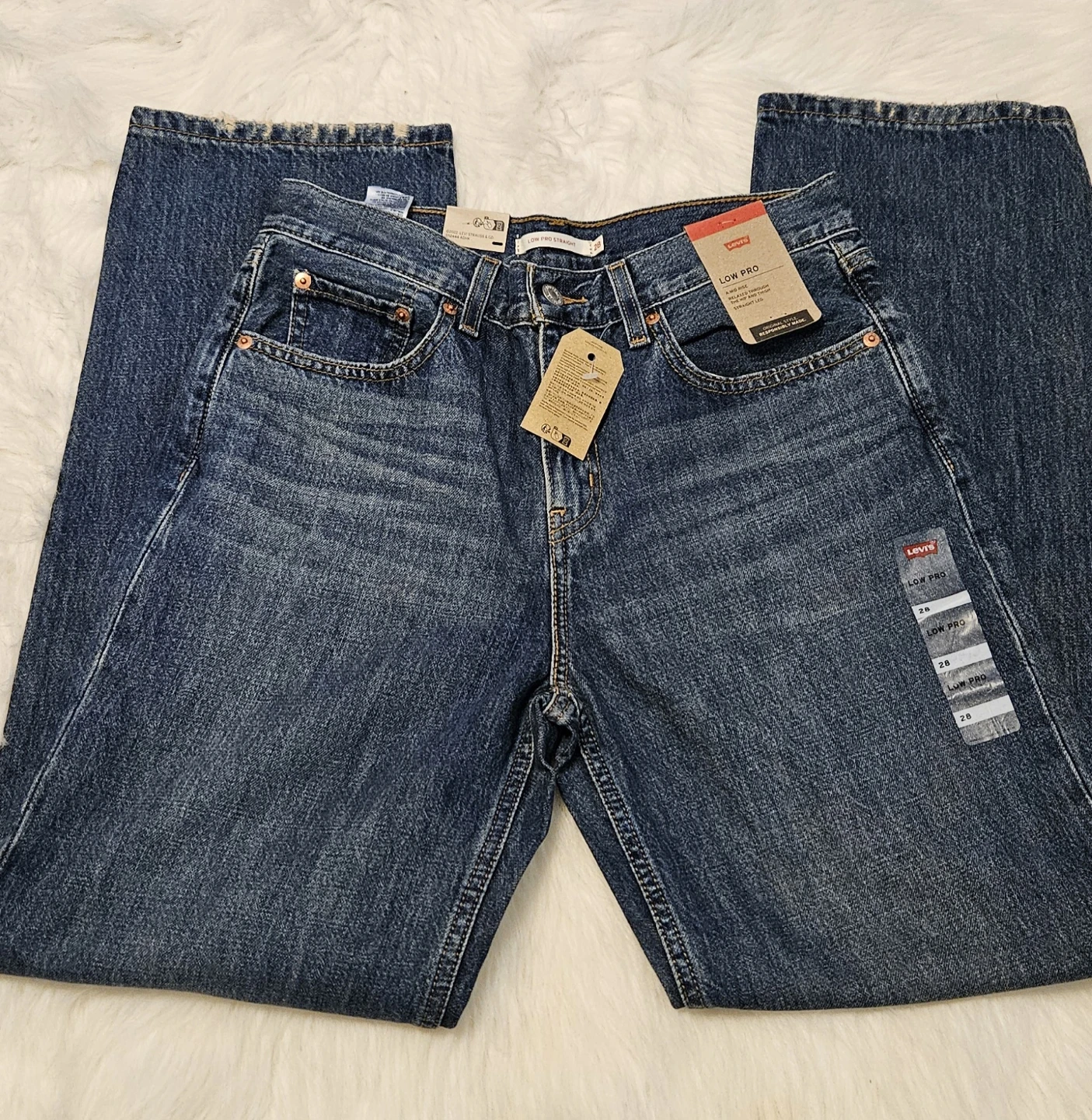 Levi's 501 Low Pro Jeans Size 28x30 - photo 3