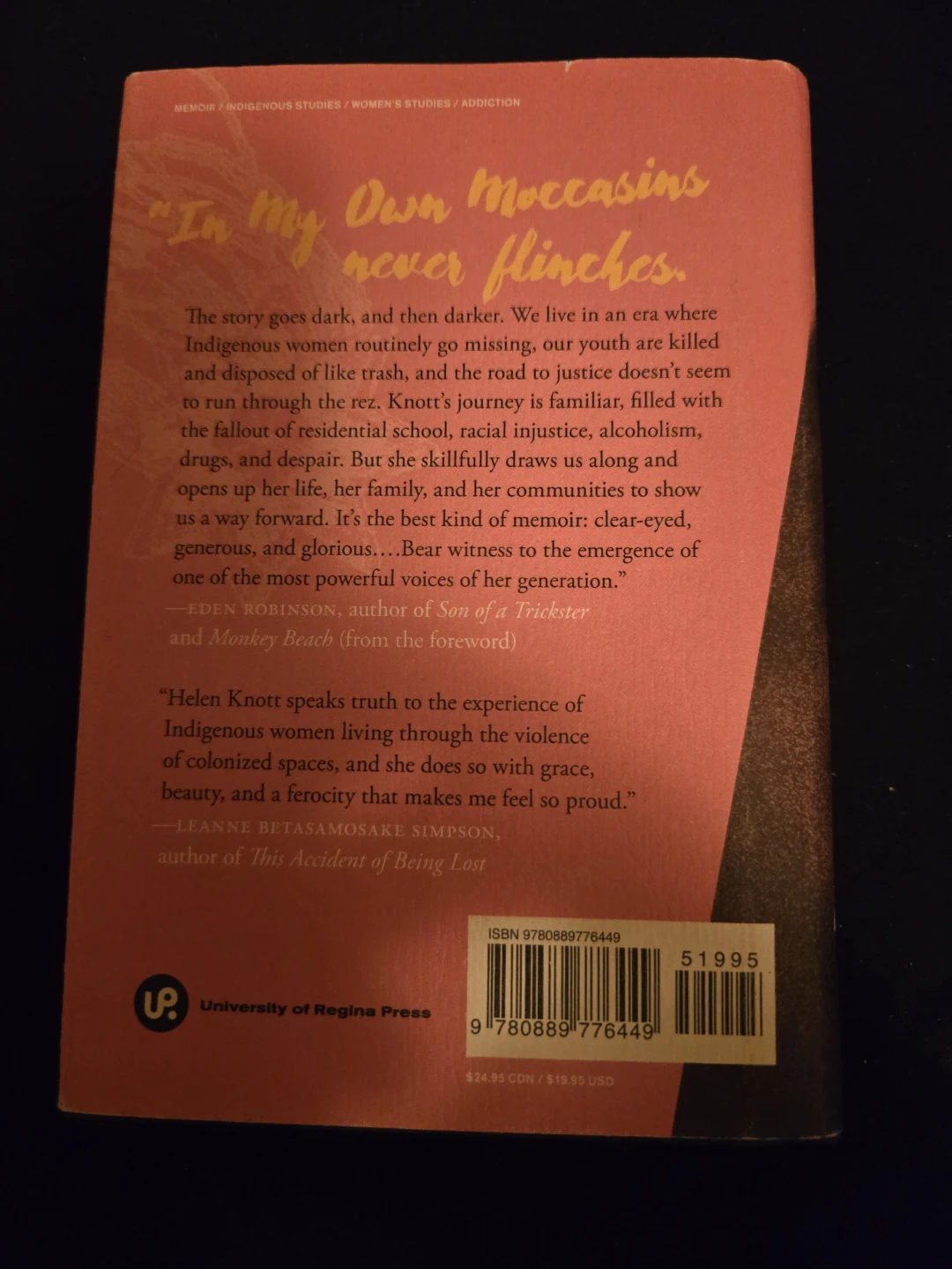 In My Own Moccasins: A Memoir of Resilience by Helen Knott - photo 2