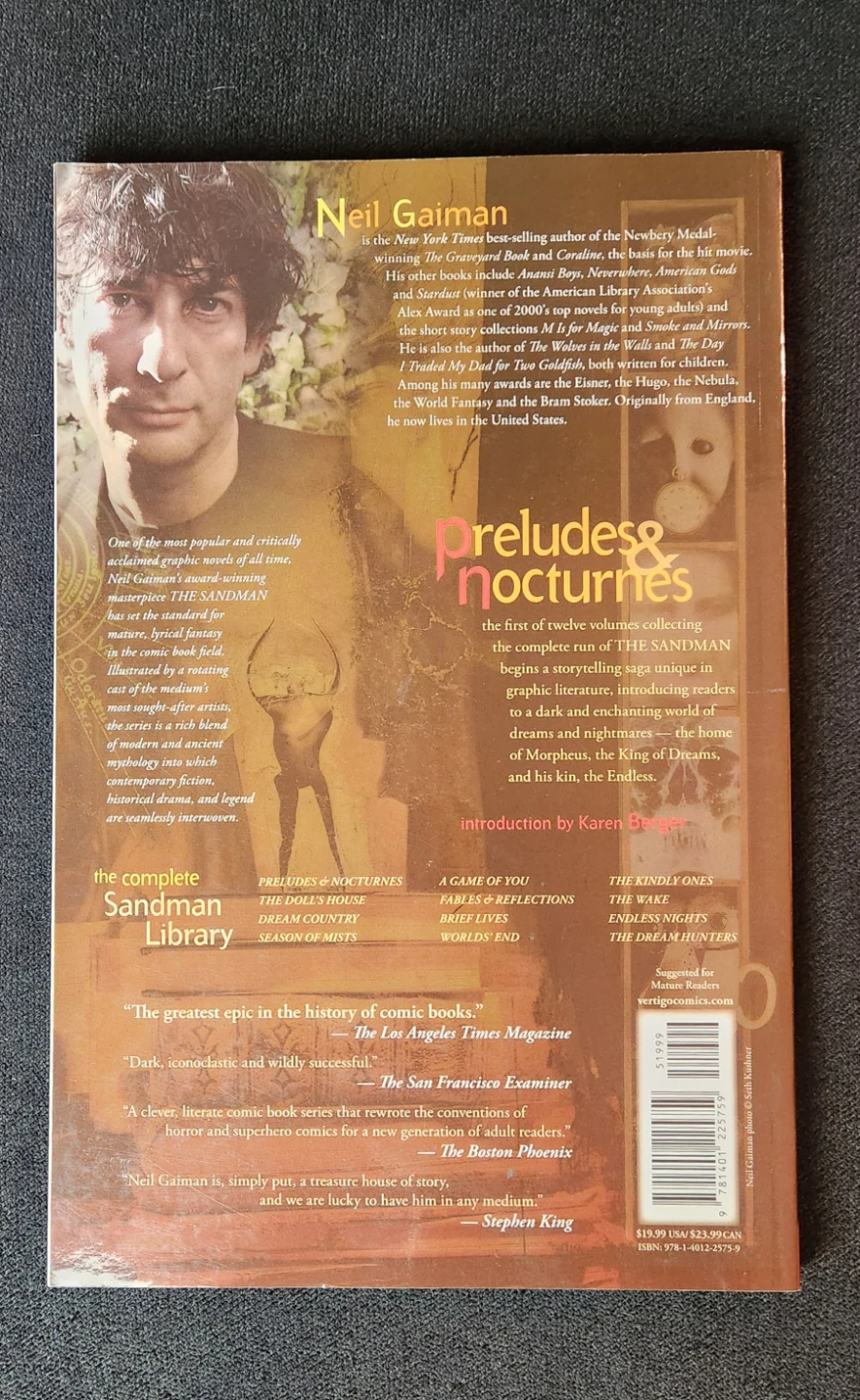 Sandman: Preludes & Nocturns Graphic Novel - photo 2