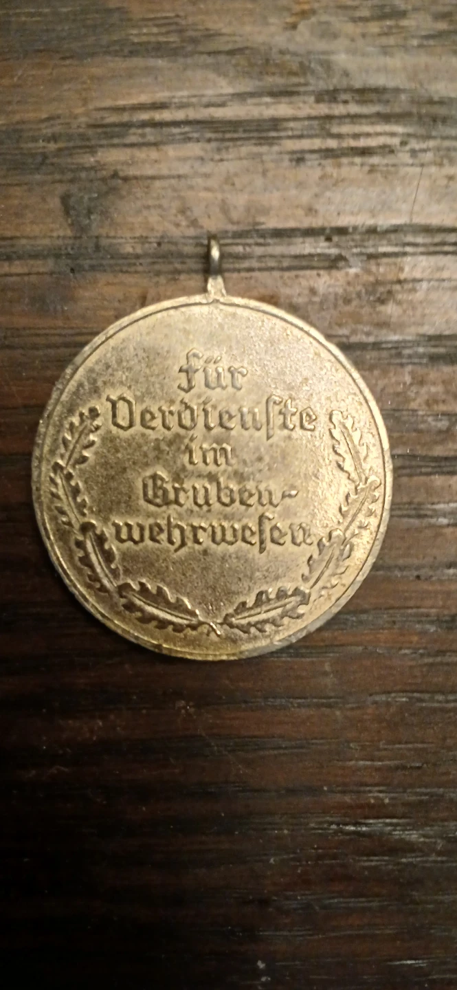 German Medal for Merit in Mining and Weaponry - photo 2