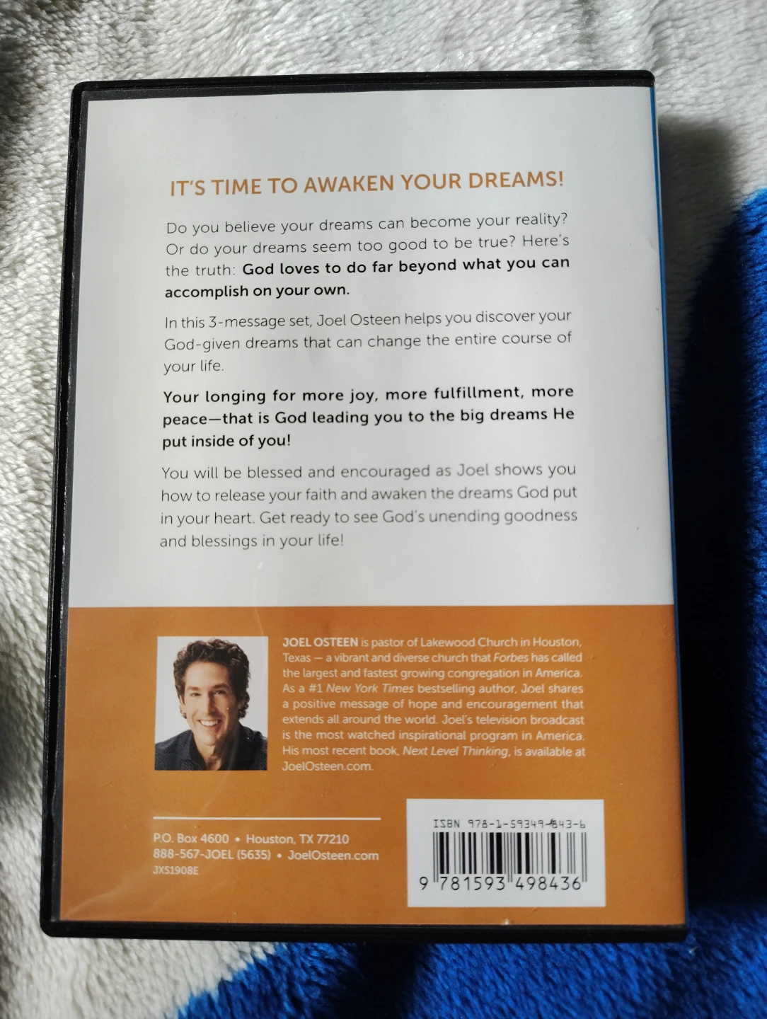 Joel Osteen Awaken Your Dreams 3-Message Set DVD - photo 2