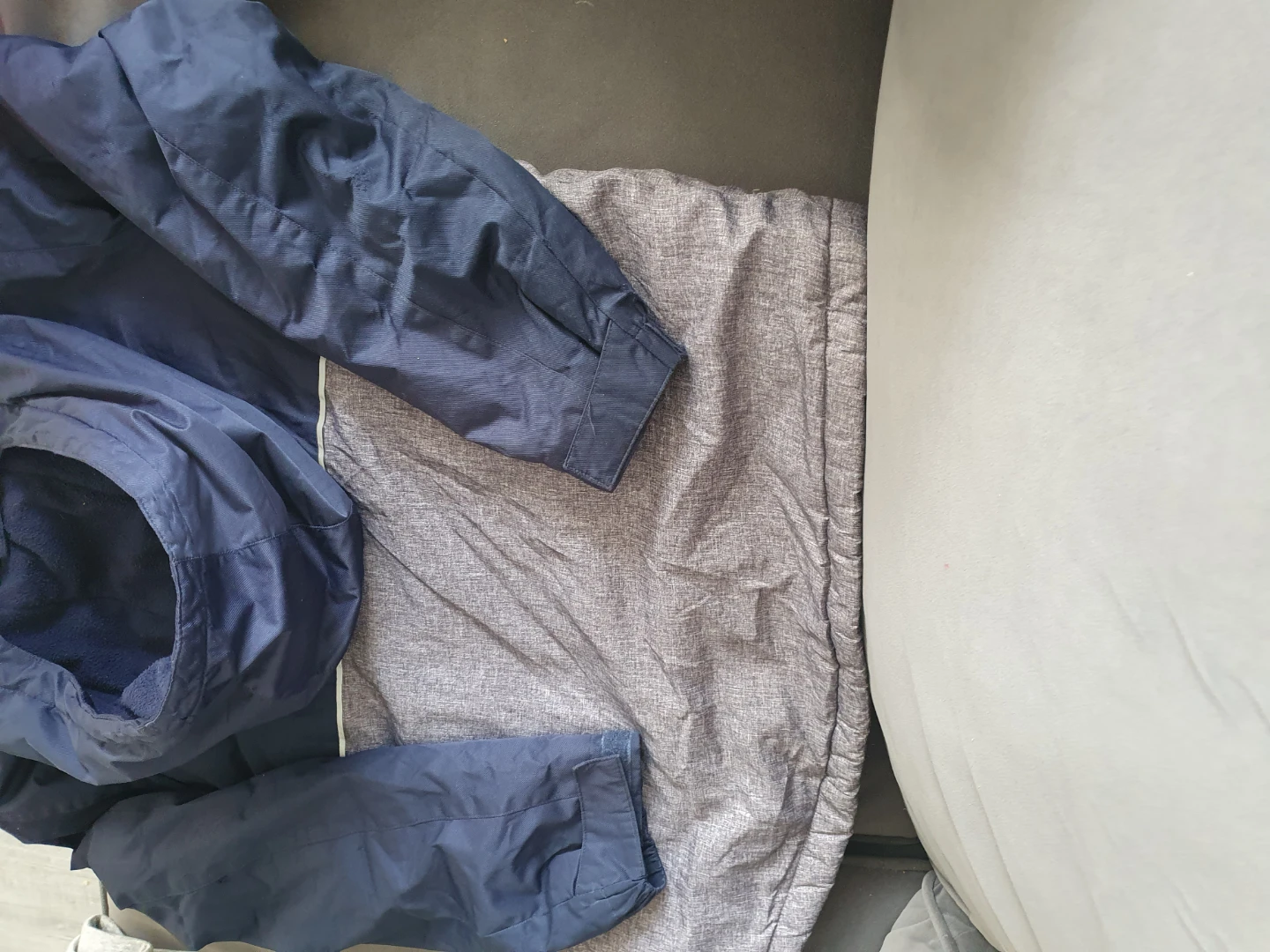 Kids' Winter Jacket - Blue, Orange, Grey - photo 5