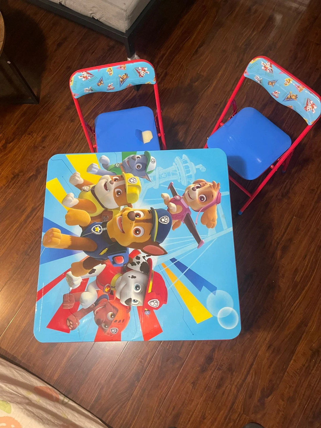 Paw Patrol Kids Table & 2 Chairs Set