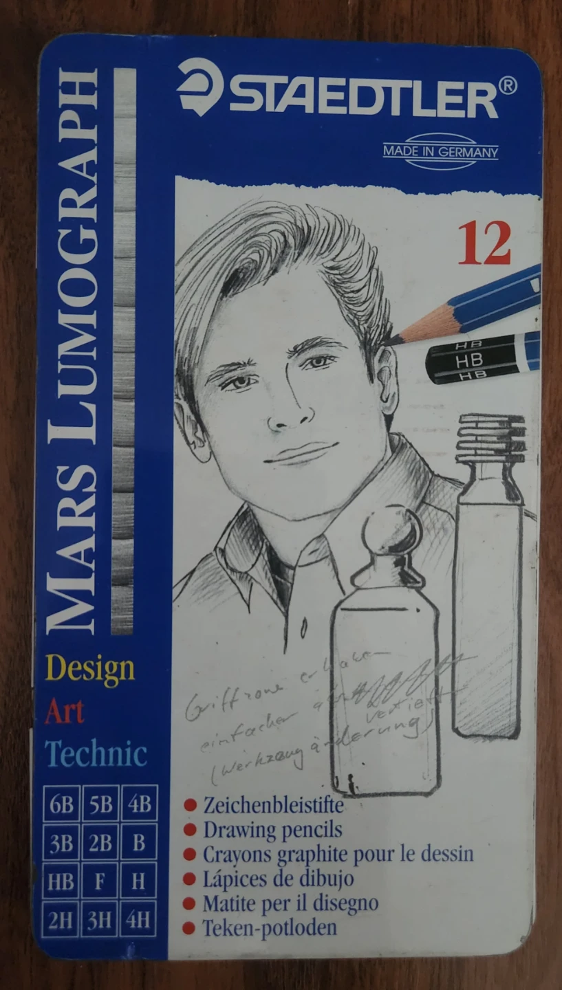 Staedtler Mars Lumograph Pencils (12 Count)