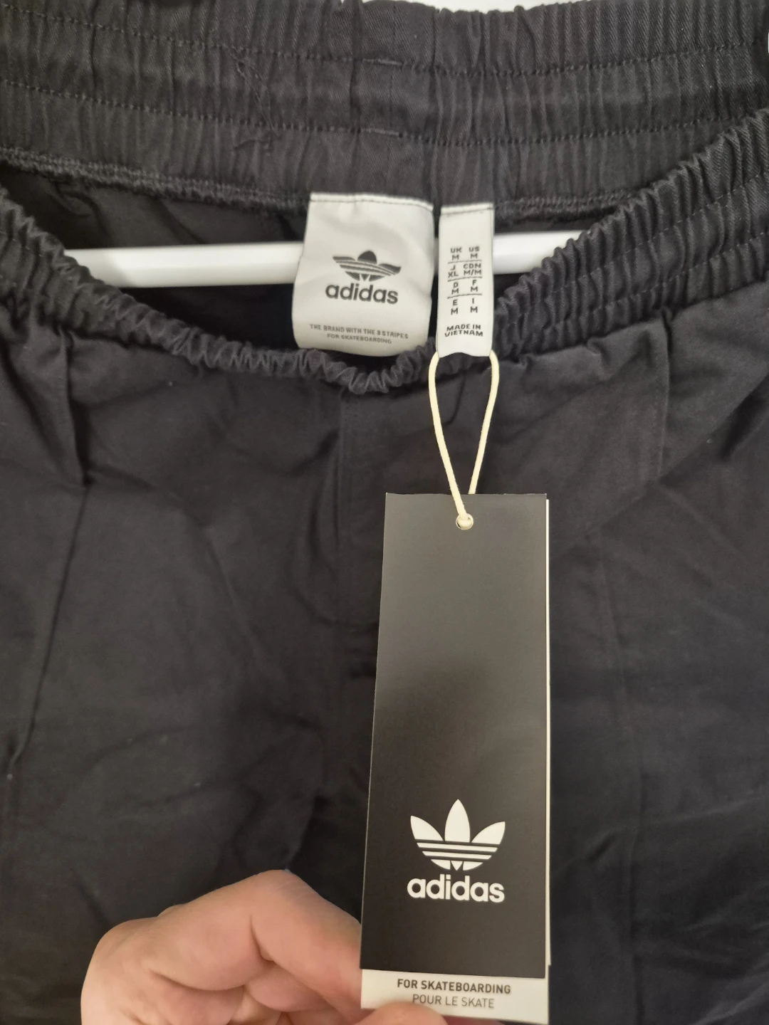 Adidas Skateboarding Pants, Black, Size M - photo 3