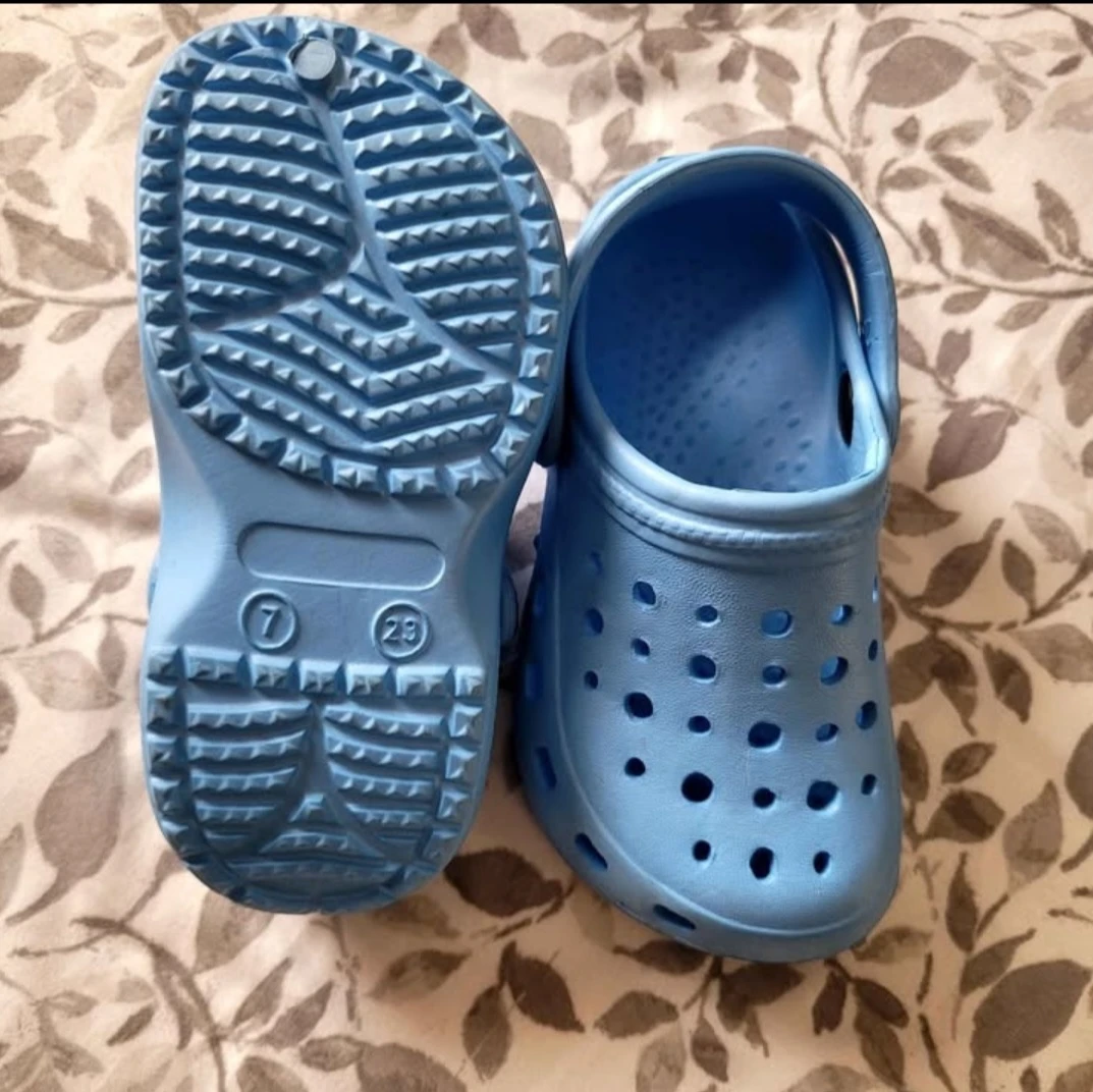 Blue Clogs Size 7