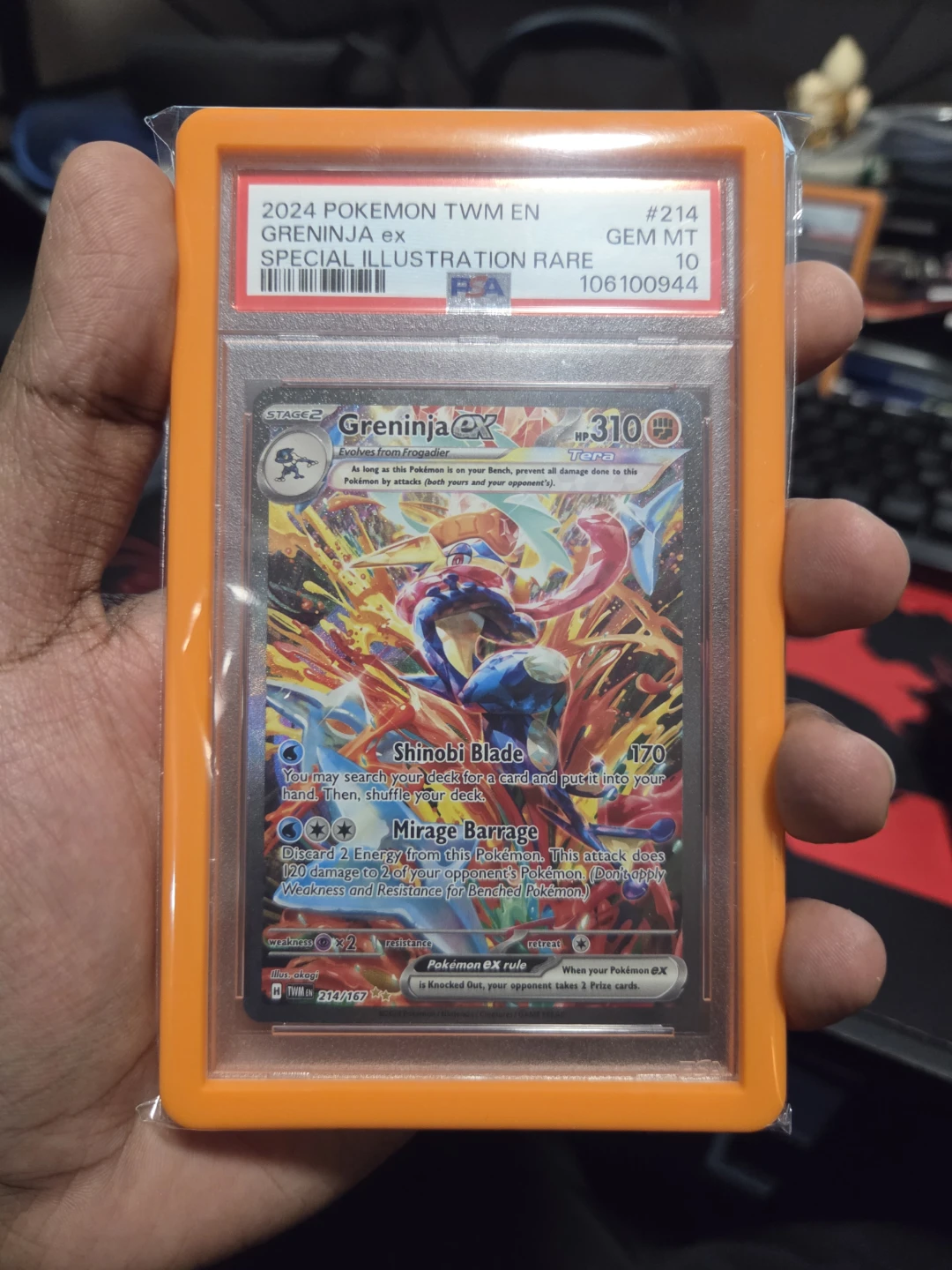 ✨️ PSA 10 - Greninja Twlight Masquerade ✨️
