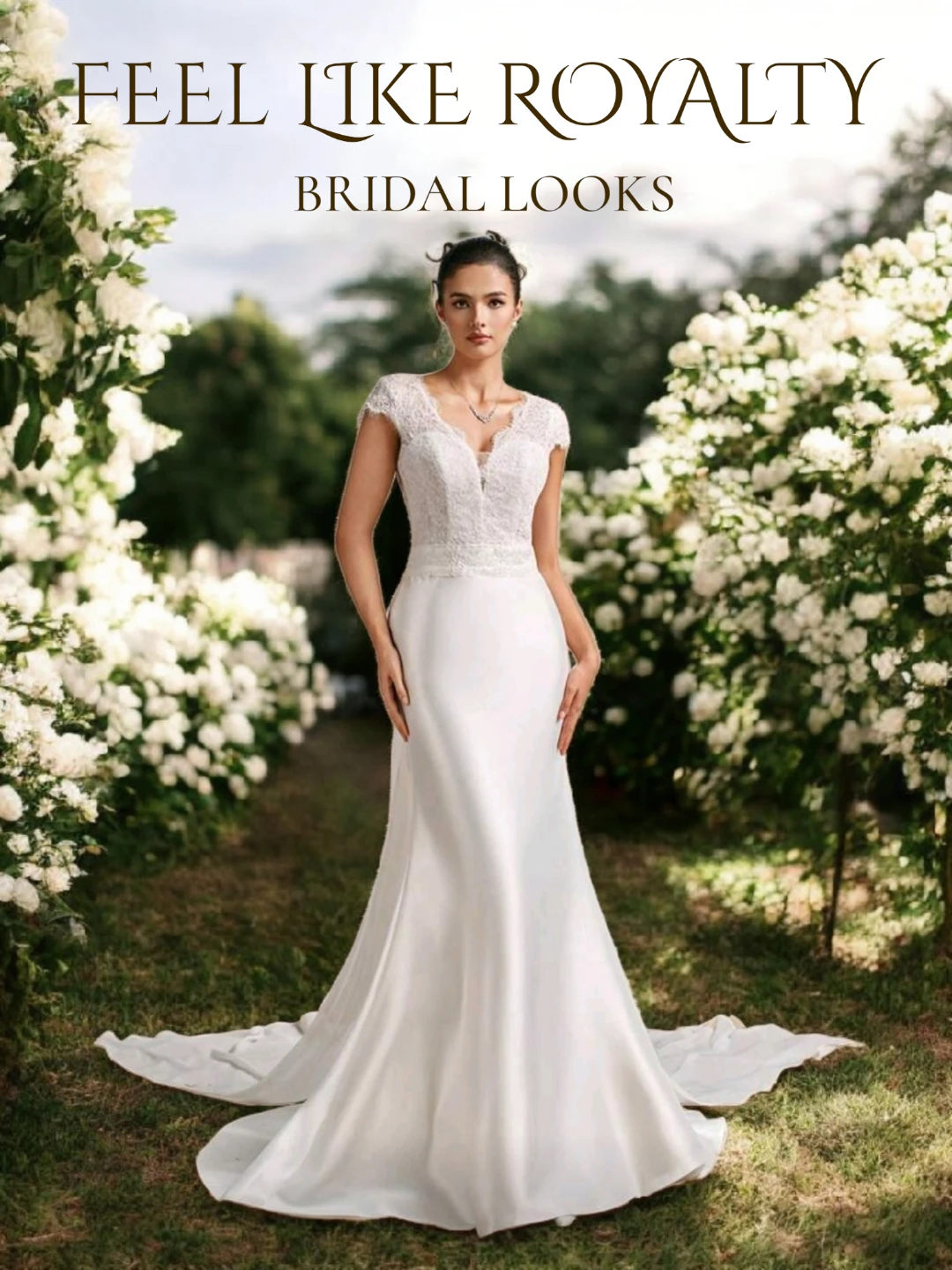 White Lace Wedding Dress