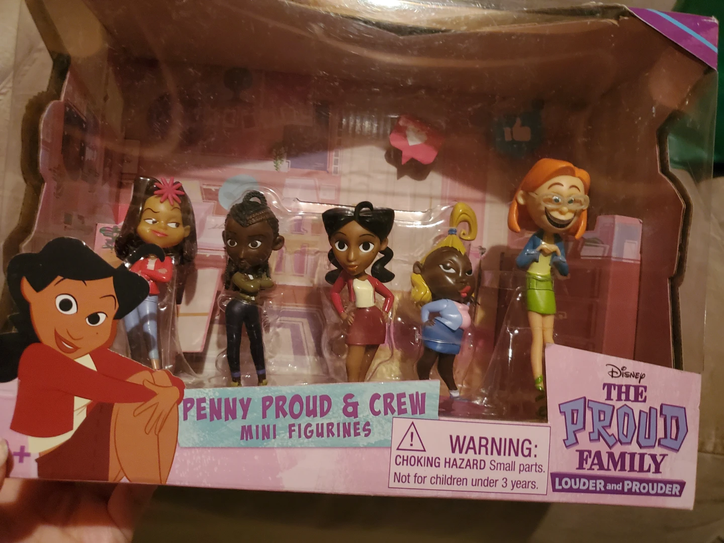 The Proud Family Louder and Prouder Mini Figurines Set