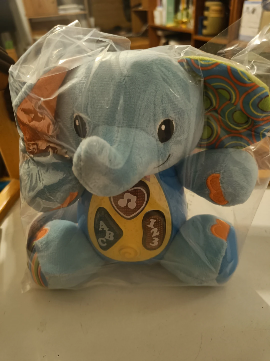 Kiddo Lab Sing 'N Learn With Me - Timber the Elephant Plush Toy