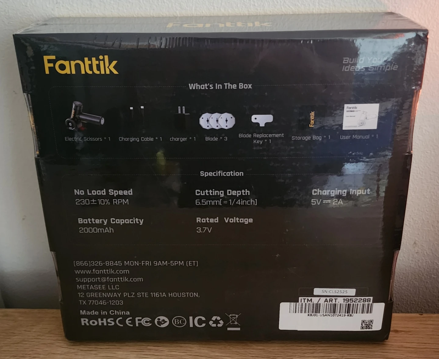 FANTTIK R100 PRO Cordless Electric Scissors Quick Cutter - photo 2