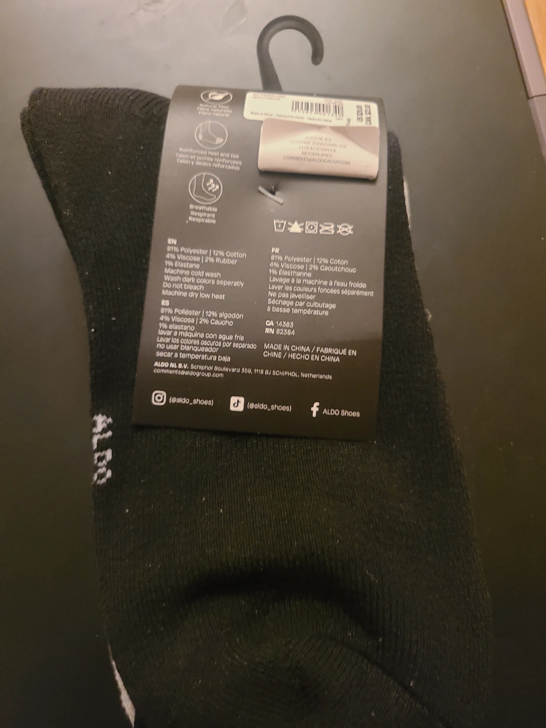 ALDO Cozy Socks - Size L - New - photo 2