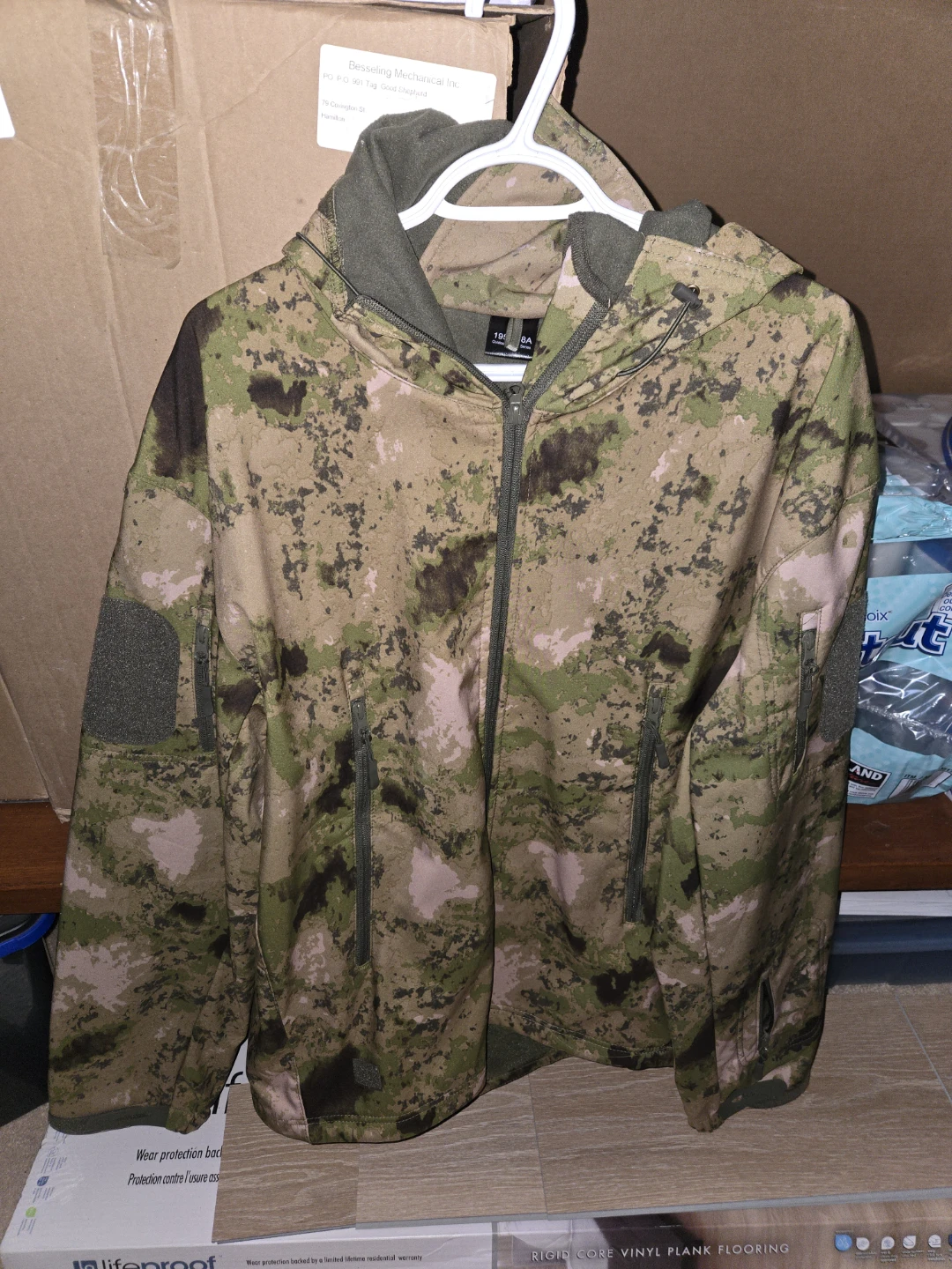 Camouflage Hooded Jacket