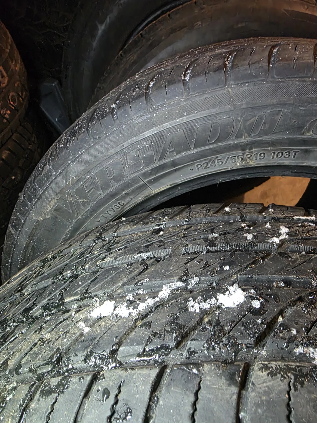 2X245/55/R19 toyo versado all season tires only 2 - photo 2
