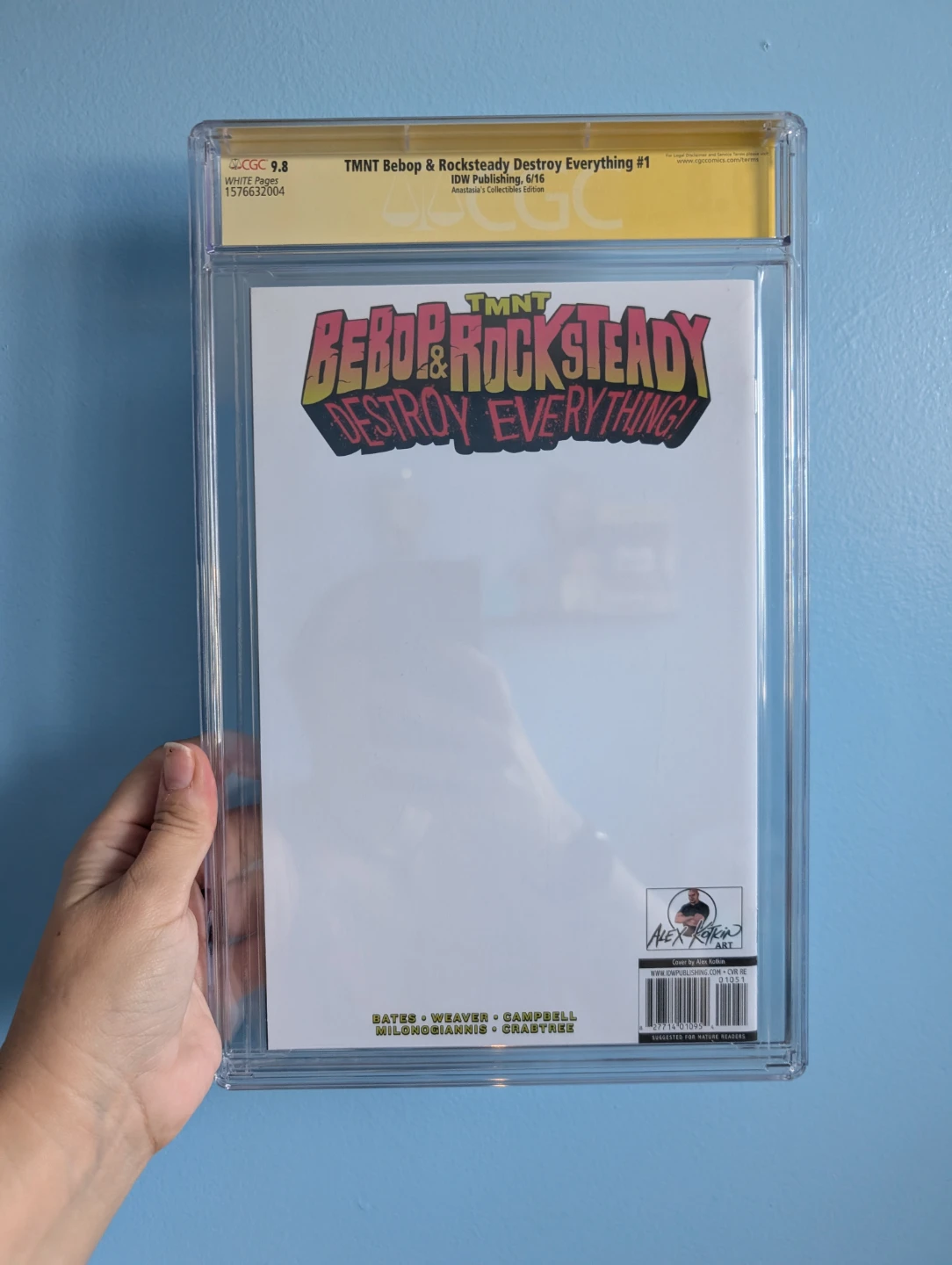 TMNT Bebop & Rocksteady signed comic book 🏆 - photo 3