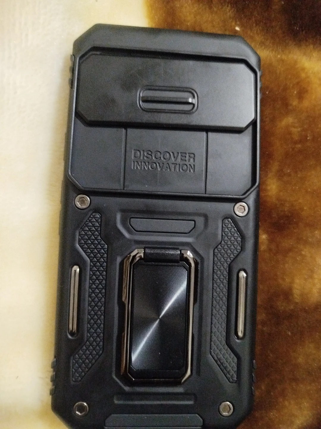 Black Phone Case with Kickstand pixel 9/pro