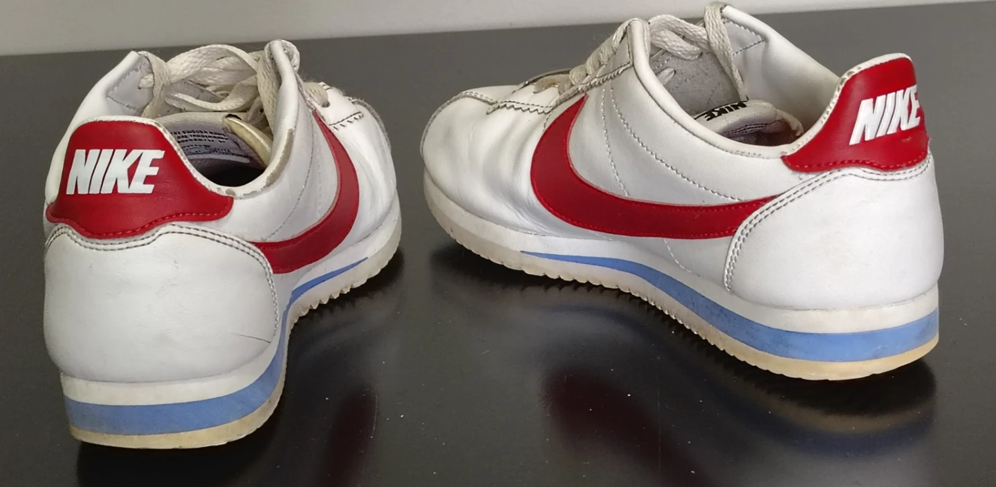 Nike Cortez “Forest Gump” – Men’s 8.5 – Classic White/Blue/Red - photo 2